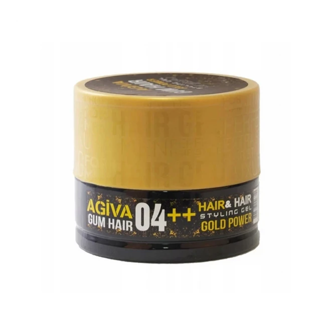Гель для стилізації волосся Agiva Gold Power 04++ Hair Gel 200 мл