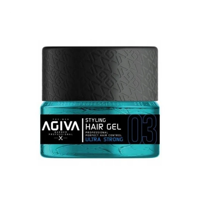 Гель для стилізації волосся Agiva Ultra Strong Hair Gel 03 200 мл