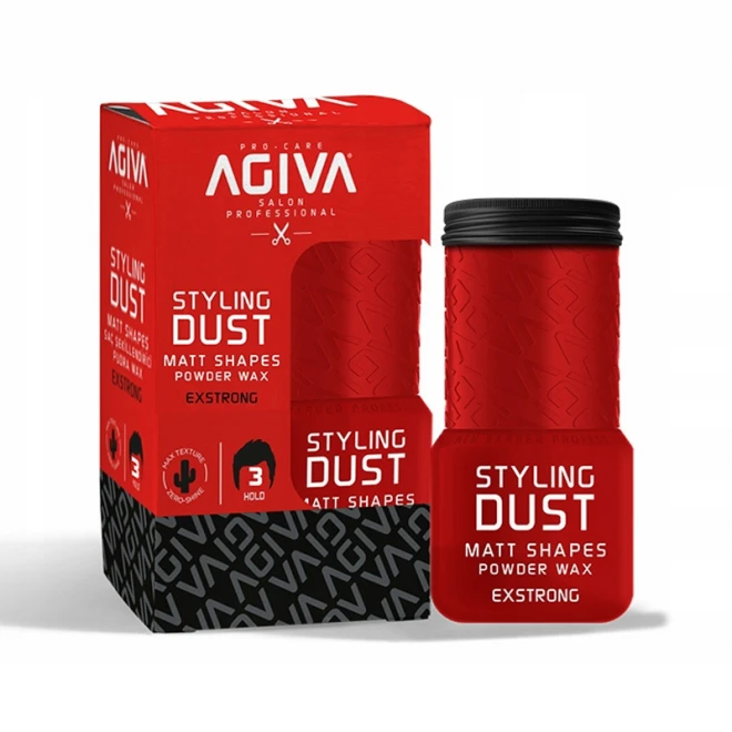 Пудра для стилізації волосся Agiva Matt Styling Dust Exstrong 3 20 г
