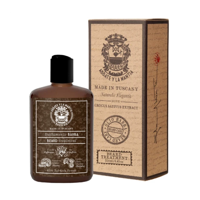 Антибактеріальний шампунь для бороди Abbate Y La Mantia Antibacterial Beard & Hair Wash 250 мл