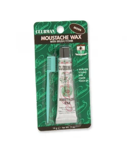 Віск для вкладання та підфарбовування бороди Clubman Pinaud Moustache Wax Brown 14 г