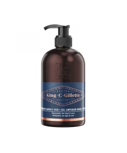 Гель для очищення бороди та лиця King C Gilette Beard & Face Wash 350 мл