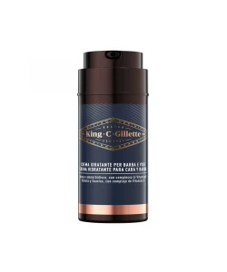 Увлажняющий крем для лица и бороды King C Gillette Face & Stubble Moisturizer 100 мл