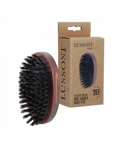 Щітка для бороди Lussoni Oval Natural Beard Brush