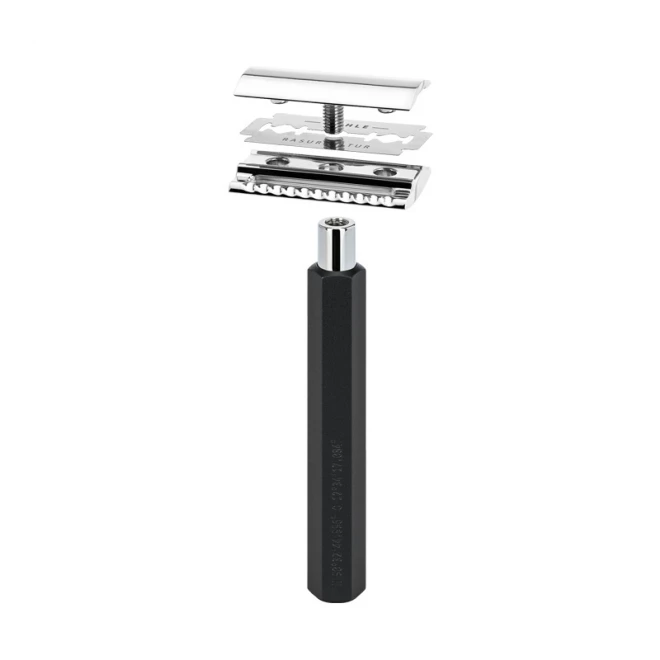 Станок для гоління Т-подібний Muhle Hexagon R HGX Graphite SR