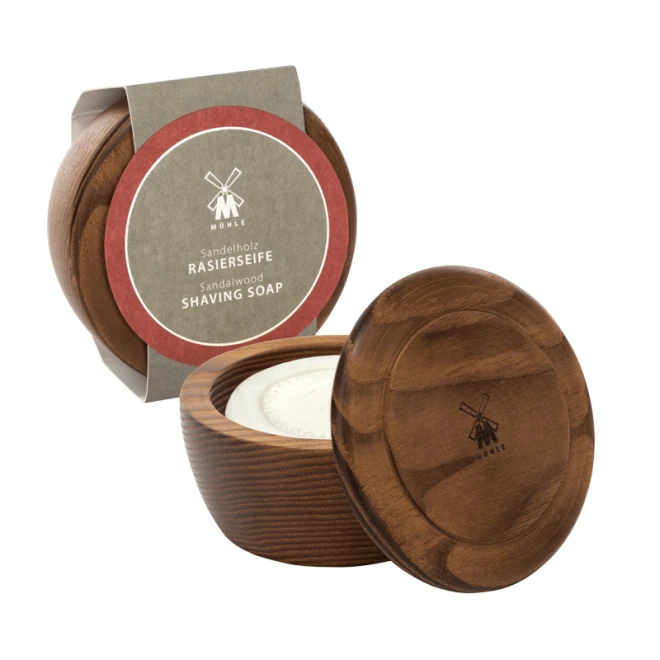 Мило для гоління в дерев'яній чаші Muhle Sandalwood Shaving Soap 65 г