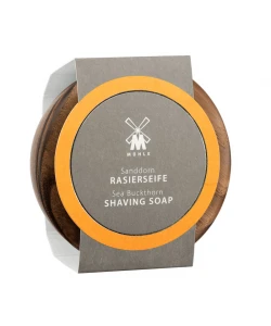 Мило для гоління в дерев'яній чаші Muhle Sea Buckthorn Shaving Soap 65 г