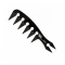 Гребень для волос Nishman Hair Comb 044