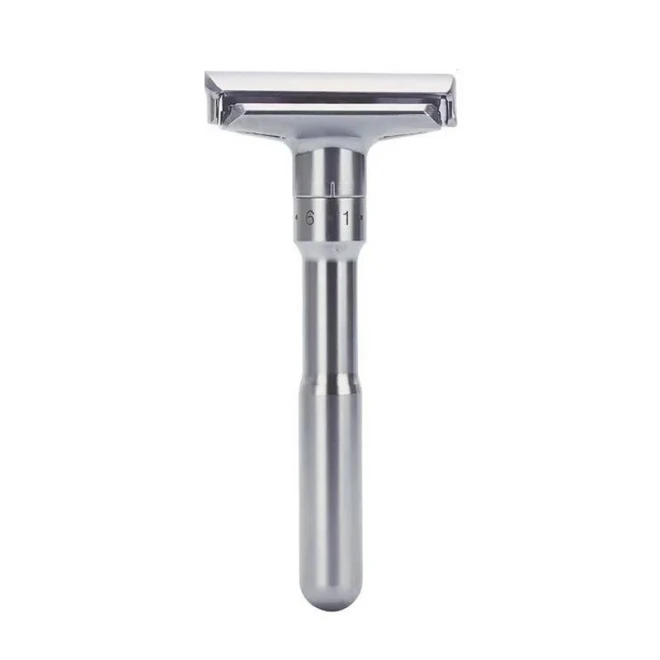 Станок для гоління Т-подібний з підставкою Shlyuz FlexEdge Adjustable Razor With Stand