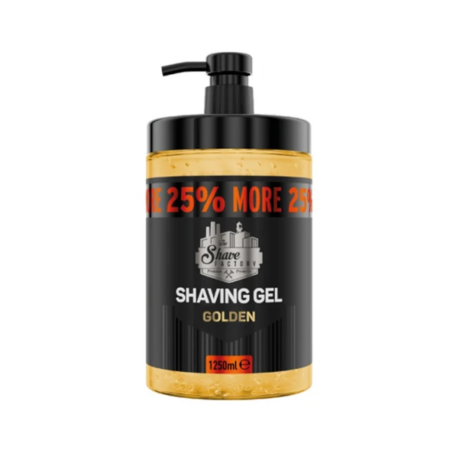 Гель для гоління The Shave Factory Shaving Gel Golden 1250 мл