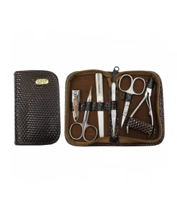 Маникюрный набор 6 предметов SPL Manicure Kit Brown SPL Manicure Kit Brown