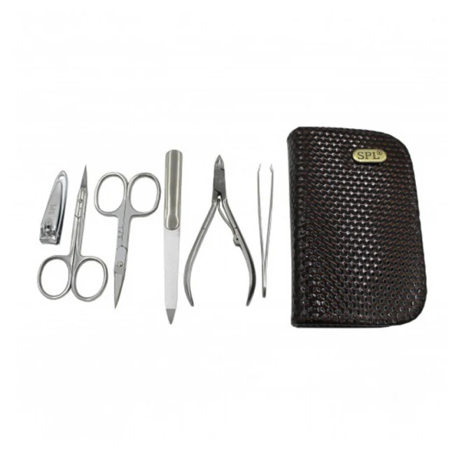 Манікюрний набір 6 предметів SPL Manicure Kit Brown