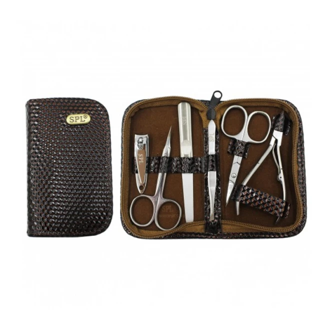 Манікюрний набір 6 предметів SPL Manicure Kit Brown
