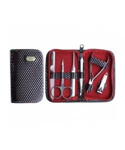 Манікюрний набір 6 предметів SPL Manicure Kit Red