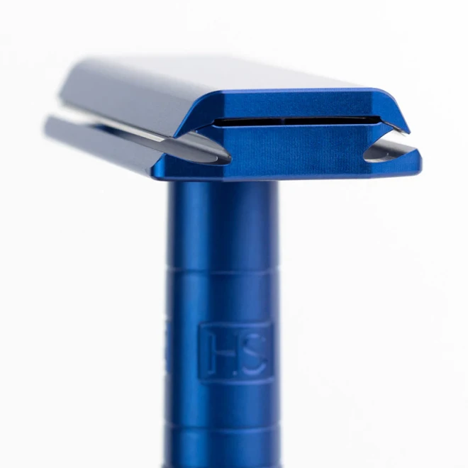 Станок для гоління Henson AL13-M - Medium Safety Razor - Steel Blue ++