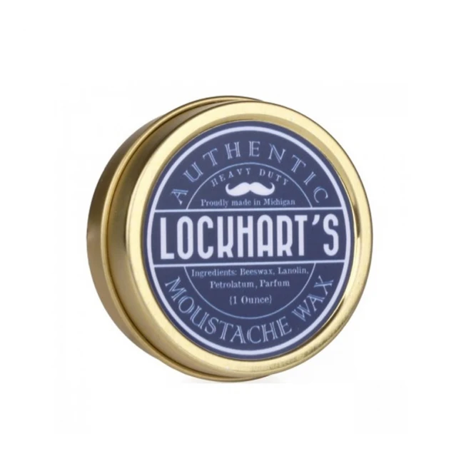 Віск для вус Lockhart's Moustache Wax Brown 28 г