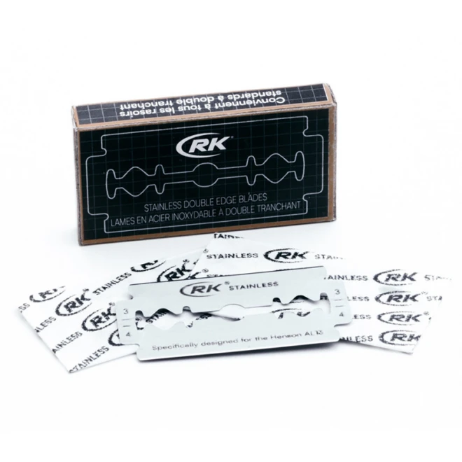 Леза RK Shaving Stainless DE Razor 5 шт