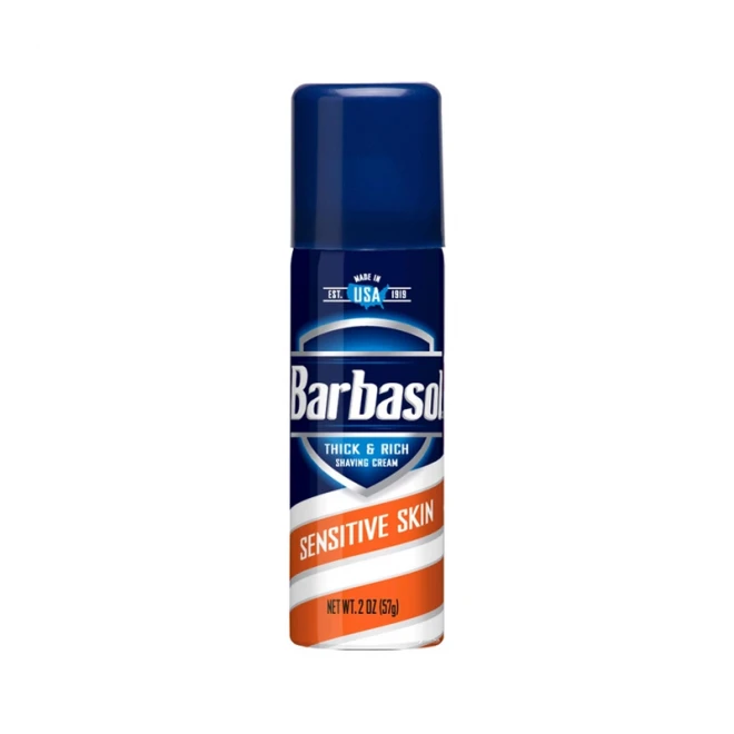 Піна для гоління Barbasol Sensitive Skin Shaving Cream 57 г