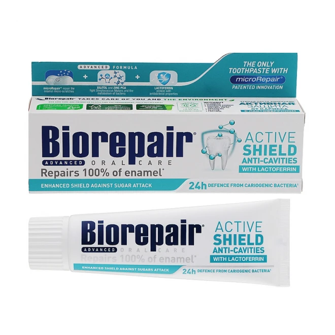 Зубна паста Biorepair Advanced Active Shield 75 мл