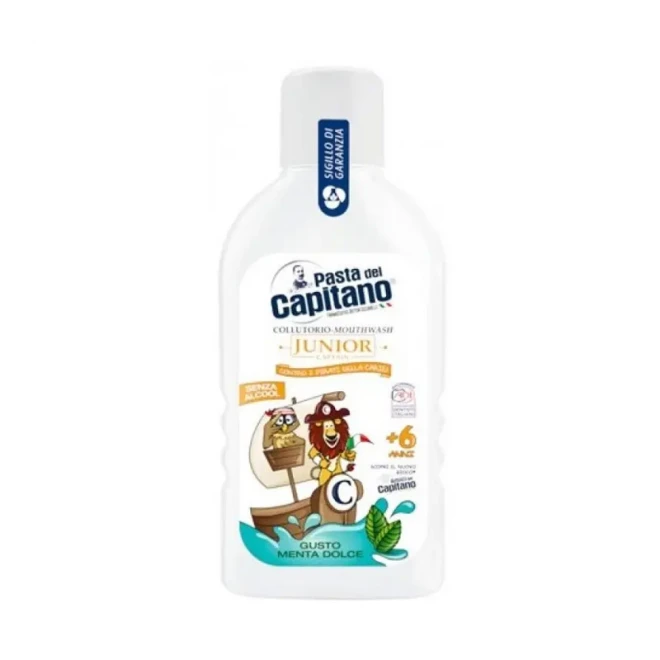 Ополіскувач ротової порожнини для дітей Pasta Del Capitano Junior 400 мл