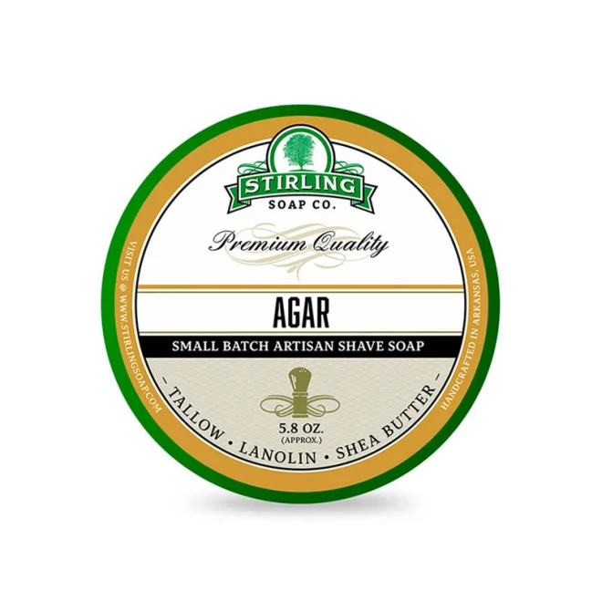 Мило для гоління Stirling Shaving Soap Agar 170 мл