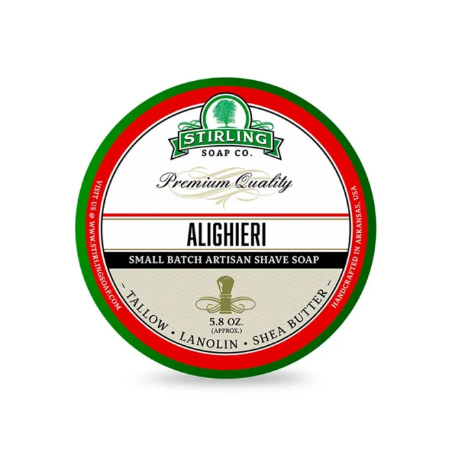 Мило для гоління Stirling Shaving Soap Alighieri 170 мл