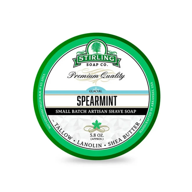 Мило для гоління Stirling Shaving Soap Glacial Spearmint 170 мл