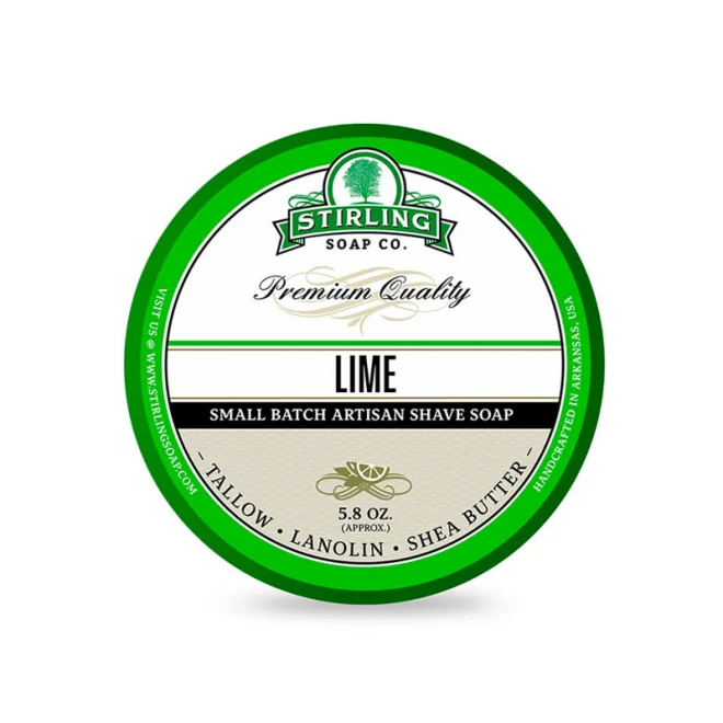 Мило для гоління Stirling Shaving Soap Lime 170 мл