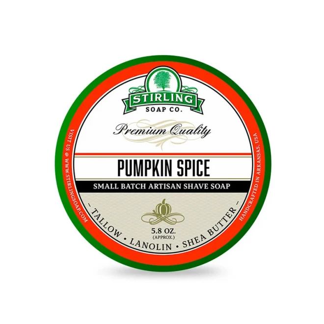 Мило для гоління Stirling Shaving Soap Pumpkin Spice 170 мл