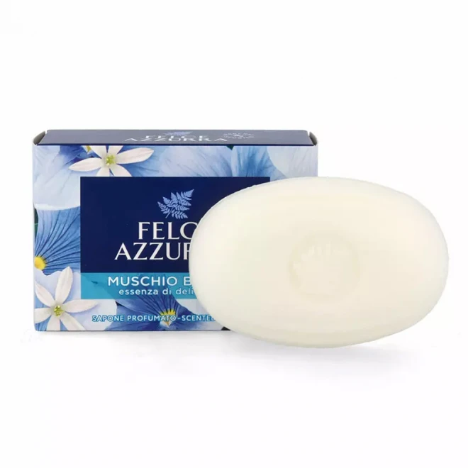 Мило туалетне Felce Azzurra Scented Bar Soap Muschio Bianco 100 г