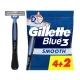 Станки для гоління одноразові Gillette Blue 3 Smooth 6 шт