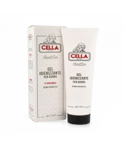 Гель для очищення бороди з антибактеріальною дією та пантенолом Cella Gel Igienizzante 100 мл