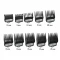 Набір насадок Wahl Premium Attachment Combs Poly 10 шт