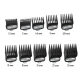 Набір насадок Wahl Premium Attachment Combs Poly 10 шт