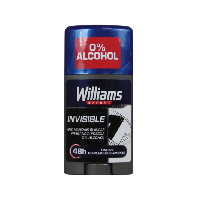 Дезодорант твердий Williams Invisible 75 мл