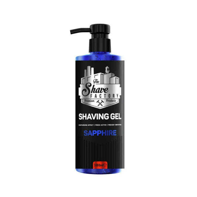 Гель для гоління The Shave Factory Shaving Gel Saphire 1000 мл