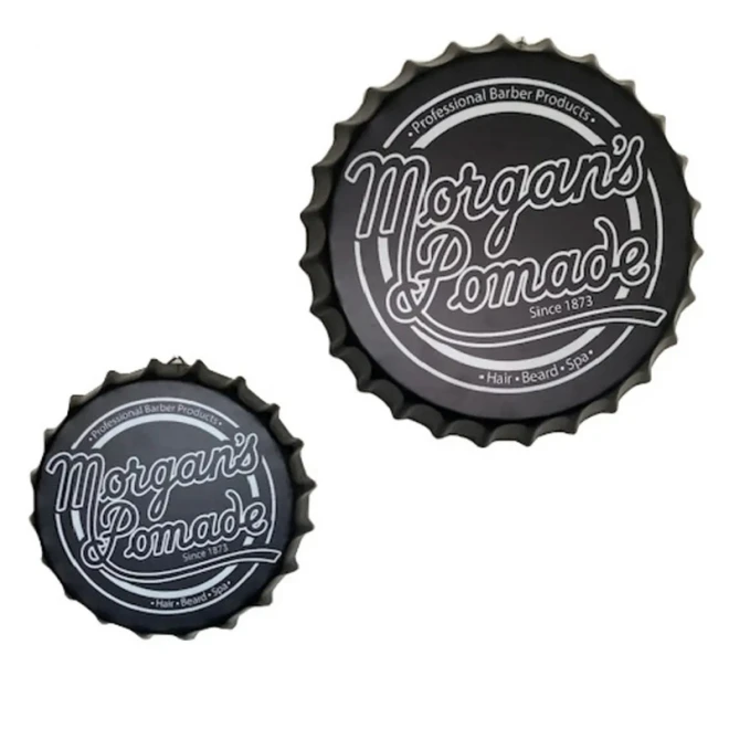 Декоративний аксесуар для барбершопу Morgan's Metal Bottle Top Huge (40см)