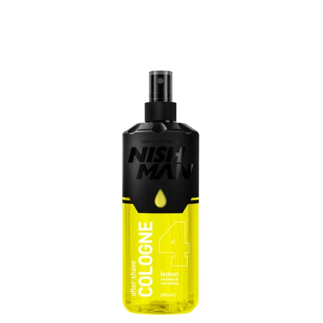 Одеколон після гоління Nishman Lemon Cologne No.4 200 мл