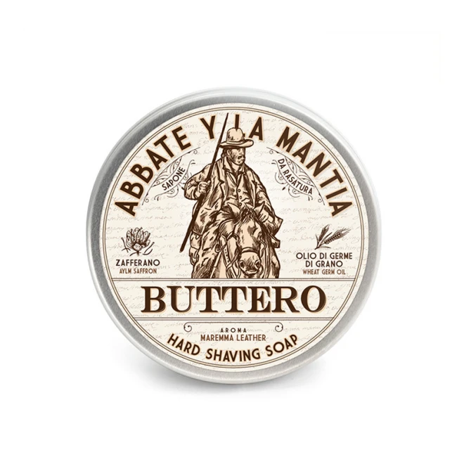 Мило для гоління Abbate Y La Mantia Buttero Shaving Soap 80 гр