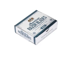 Лезвия для бритья American Razor Blades половинки 100 шт