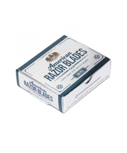 Лезвия для бритья American Razor Blades половинки 100 шт