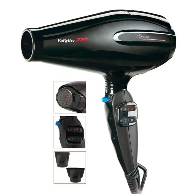 Фен для волосся Babyliss BAB6510IRE CARUSO Ionic 2400W
