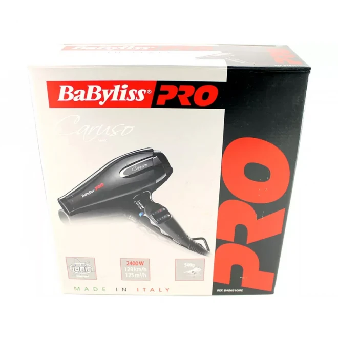 Фен для волосся Babyliss BAB6510IRE CARUSO Ionic 2400W
