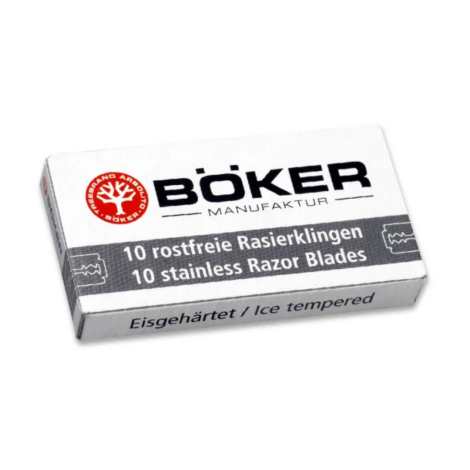 Леза для гоління Boker Manufaktur Razor Blades 10 шт.