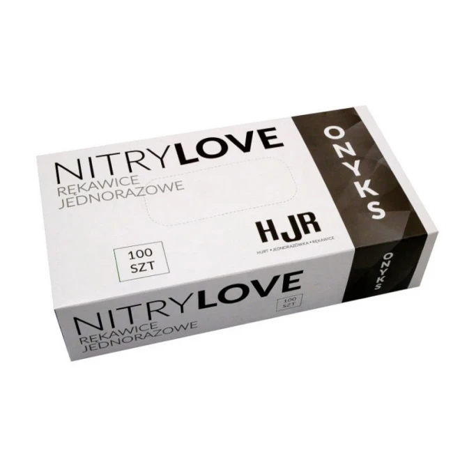 Нітрилові рукавиці без пудри HJR Onyks Nitrylove розмір M
