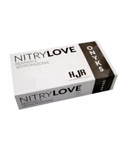 Нитриловые перчатки без пудры HJR Onyks Nitrylove размер XL