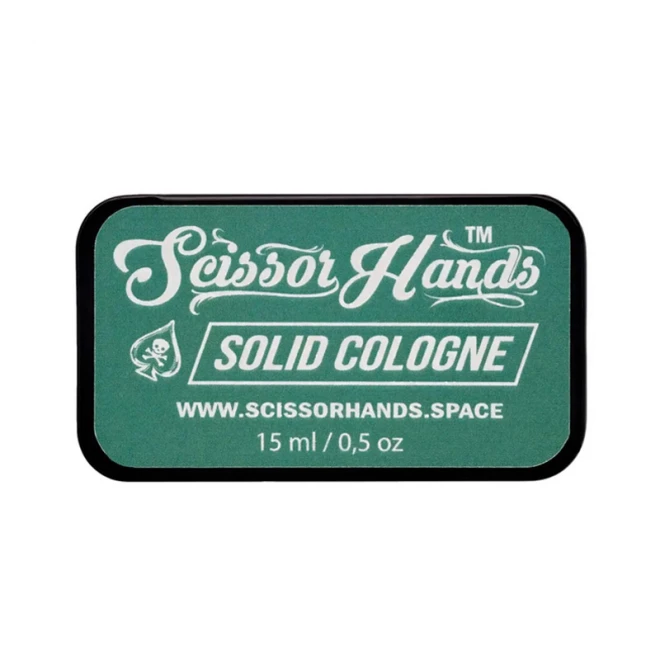 Твердий одеколон Scissor Hands Green 15 мл