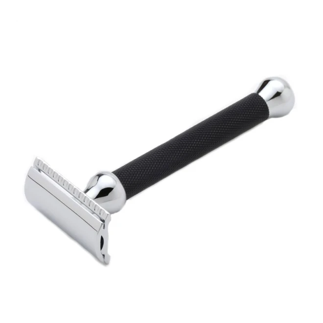 Станок для гоління Т-подібний Shlyuz GentleCut Black DE Safety Razor