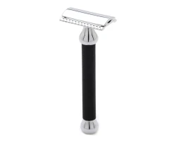 Станок для гоління Т-подібний Shlyuz GentleCut Black DE Safety Razor