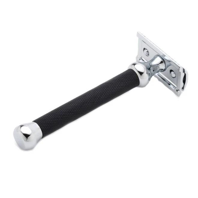 Станок для гоління Т-подібний Shlyuz GentleCut Black DE Safety Razor